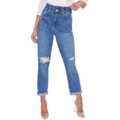 YMI Juniors Hybrid Dream Jean With Paperbag Waist