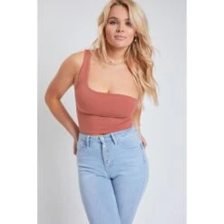 YMI Juniors' Vintage Dream High-Rise Ankle Jean W/ Unfinished Hem -Fam By Style 2078154 406 alt3