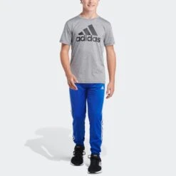 ADIDAS Boys' Iconic Tricot Jogger Pants -Fam By Style 2078571 404 alt2