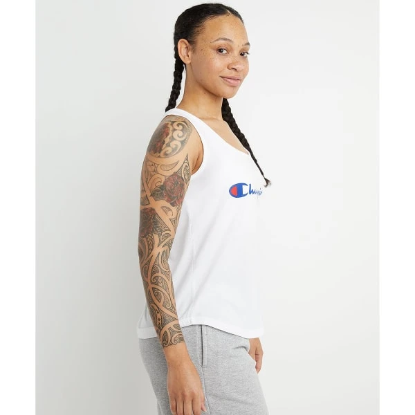 CHAMPION Women's Classic Graphic Tank Top 3 CHAMPION Women's Classic Graphic Tank Top - Image 3