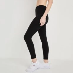 CHAMPION Women's Authentic 7/8-Length Tights -Fam By Style 2078681 001 alt2