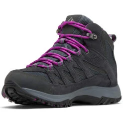 COLUMBIA Women's Crestwood Mid Waterproof Hiking Boot 10 COLUMBIA Women's Crestwood Mid Waterproof Hiking Boot -Fam By Style 2078759 003 alt2