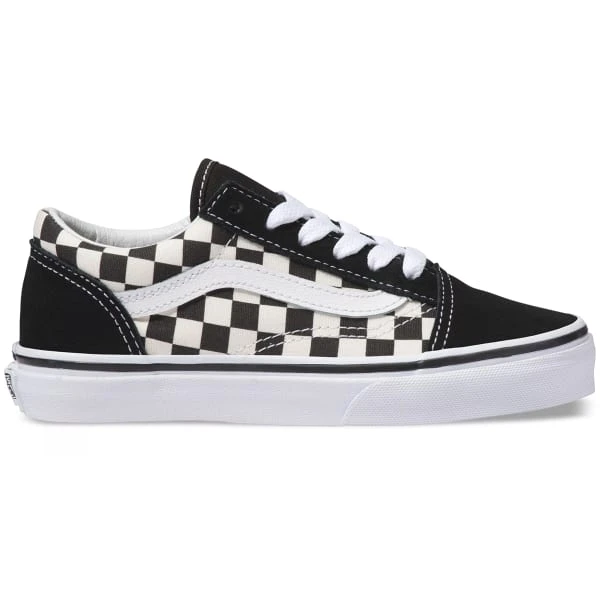 VANS Kids' Primary Check Old Skool Shoes 1 VANS Kids' Primary Check Old Skool Shoes