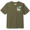 COLUMBIA Boys' Grizzly Ridge Short-Sleeve Graphic Tee