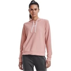 UNDER ARMOUR Women's UA Rival Terry Hoodie -Fam By Style 2079278 611 alt2