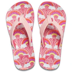 REEF Kids' Ahi Rainbow & Clouds Sandals -Fam By Style 2079437 607 alt2