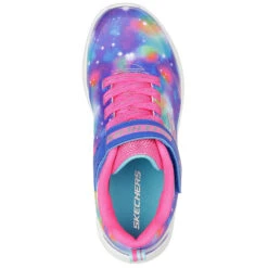 SKECHERS Girls' Microspec Max - Spiral Galaxy Sneakers 8 SKECHERS Girls' Microspec Max - Spiral Galaxy Sneakers -Fam By Style 2079455 408 alt3