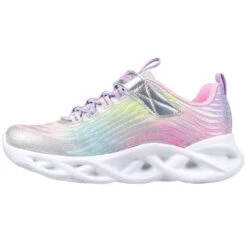 SKECHERS Girls' S Lights: Twisty Brights - Mystical Bliss Sneakers -Fam By Style 2079457 007 alt2