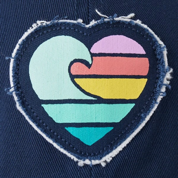 LIFE IS GOOD Women's Clean Wave Heart Chill Cap 3 LIFE IS GOOD Women's Clean Wave Heart Chill Cap - Image 3