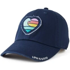 LIFE IS GOOD Women's Clean Wave Heart Chill Cap