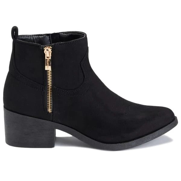 WANTED SHOES Women's Calico Side Zip Bootie 2 WANTED SHOES Women's Calico Side Zip Bootie - Image 2