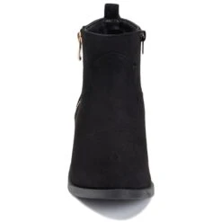 WANTED SHOES Women's Calico Side Zip Bootie 6 WANTED SHOES Women's Calico Side Zip Bootie -Fam By Style 2079833 001 alt2