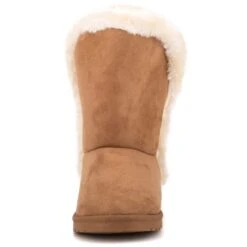 OLIVIA MILLER Women's Faux Shearling Winter Boots -Fam By Style 2079845 208 alt3