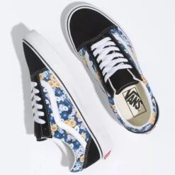 VANS Women's Floral Old Skool Shoes -Fam By Style 2080512 001 alt4