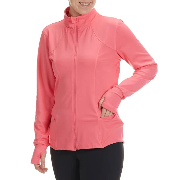 RBX Women's Double Peached Interlock Jacket W/ Zip Pockets 3 RBX Women's Double Peached Interlock Jacket W/ Zip Pockets - Image 3