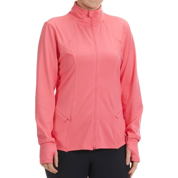 RBX Women's Double Peached Interlock Jacket W/ Zip Pockets 1 RBX Women's Double Peached Interlock Jacket W/ Zip Pockets