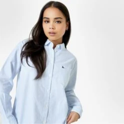 JACK WILLS Women's Guilden Boyfriend Shirt -Fam By Style 2081171 408 alt2