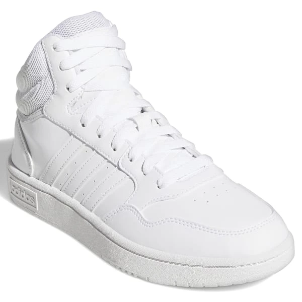 ADIDAS Women's Hoops 3.0 Mid Classic Shoes 3 ADIDAS Women's Hoops 3.0 Mid Classic Shoes - Image 3