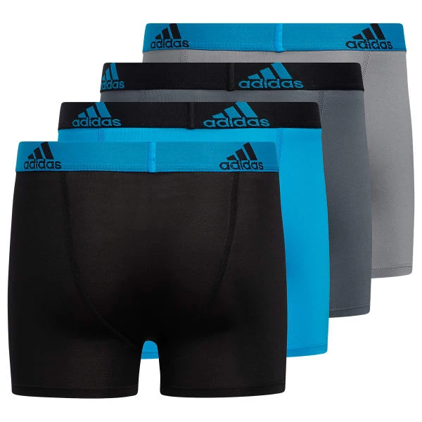 ADIDAS Boys' Performance Boxer Briefs, 4-Pack 2 ADIDAS Boys' Performance Boxer Briefs, 4-Pack - Image 2