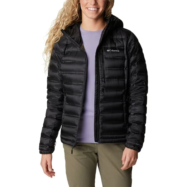 COLUMBIA Women's Pebble Peak Down Hooded Jacket 4 COLUMBIA Women's Pebble Peak Down Hooded Jacket - Image 4