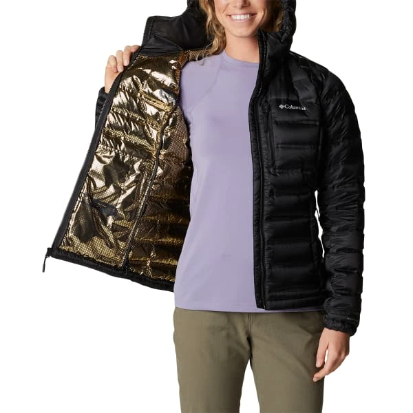 COLUMBIA Women's Pebble Peak Down Hooded Jacket 5 COLUMBIA Women's Pebble Peak Down Hooded Jacket - Image 5