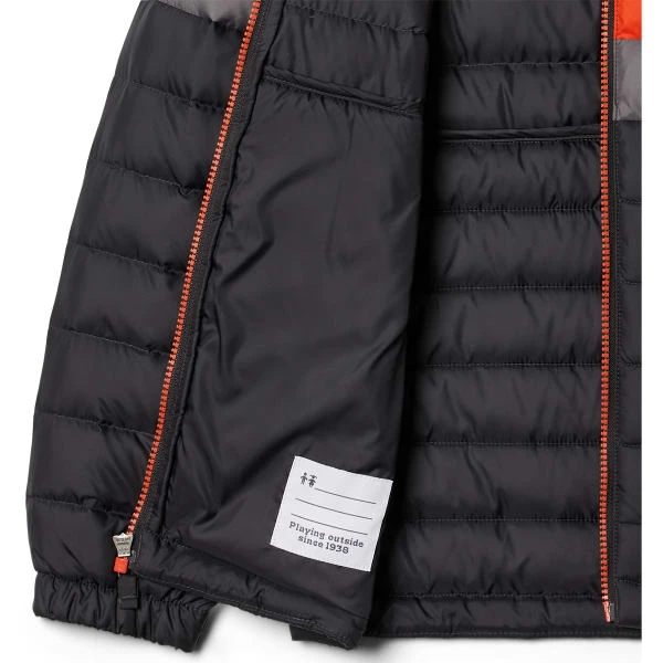 COLUMBIA Boys' Tumble Rock Down Hooded Jacket 3 COLUMBIA Boys' Tumble Rock Down Hooded Jacket - Image 3