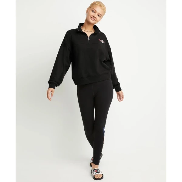 CHAMPION Women's French Terry Quarter Zip 7 CHAMPION Women's French Terry Quarter Zip - Image 7