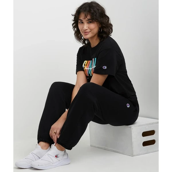 CHAMPION Juniors' Powerblend Fleece Boyfriend Joggers 6 CHAMPION Juniors' Powerblend Fleece Boyfriend Joggers - Image 6