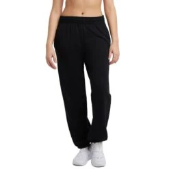 CHAMPION Juniors' Powerblend Fleece Boyfriend Joggers