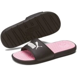 PUMA Women's Cool Cat Slides -Fam By Style 2082339 001 alt2