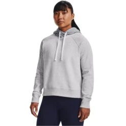 UNDER ARMOUR Women's UA Rival Fleece Colorblock Hoodie 8 UNDER ARMOUR Women's UA Rival Fleece Colorblock Hoodie -Fam By Style 2082348 002 alt2
