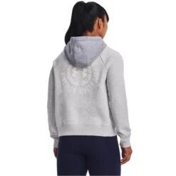 UNDER ARMOUR Women's UA Rival Fleece Colorblock Hoodie 9 UNDER ARMOUR Women's UA Rival Fleece Colorblock Hoodie -Fam By Style 2082348 002 alt3