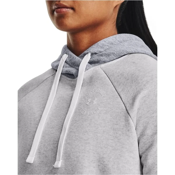 UNDER ARMOUR Women's UA Rival Fleece Colorblock Hoodie 5 UNDER ARMOUR Women's UA Rival Fleece Colorblock Hoodie - Image 5