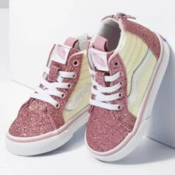 VANS Infant/Toddler Girls' Sk8-Hi Zip Sneakers -Fam By Style 2082377 607 alt4