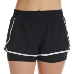 SPYDER Women's 3’’ Run Short W/ Inner Biker & Zip Pockets