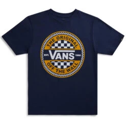 VANS Boys' Seasonal Circle Short-Sleeve Tee