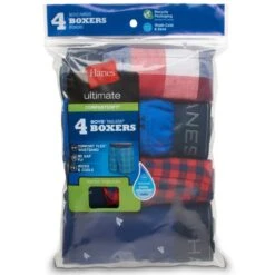 HANES Boys' Boxer Briefs W/ ComfortSoft Waistband, Assorted 4-Pack -Fam By Style 2082517 901 alt2