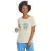 LIFE IS GOOD Women's Turtle Lightweight Sleep Tee