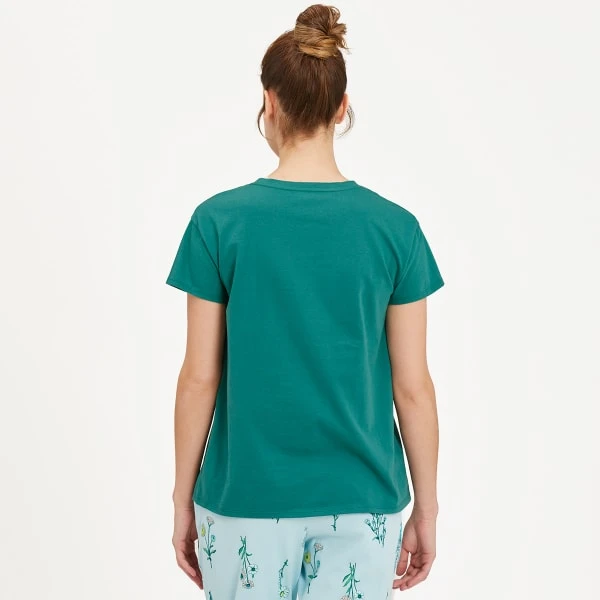 LIFE IS GOOD Women's Wildflowers Snuggle Up Relaxed Sleep Vee 2 LIFE IS GOOD Women's Wildflowers Snuggle Up Relaxed Sleep Vee - Image 2