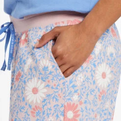 LIFE IS GOOD Women's Wildflowers Snuggle-Up Sleep Pants -Fam By Style 2082681 607 alt3