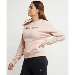 CHAMPION Women's Powerblend Relaxed Graphic Crew -Fam By Style 2082817 611 alt2