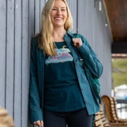 EMS Women's Berkshire Shirt 9 EMS Women's Berkshire Shirt -Fam By Style 2082828 408 alt4