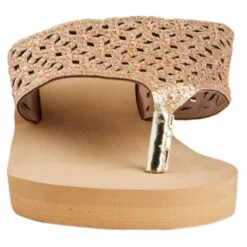 OLIVIA MILLER Women's Shimmer Wedge Sandals -Fam By Style 2082915 205 alt3