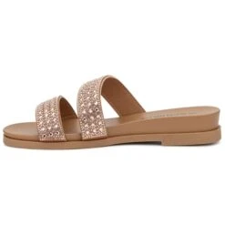 OLIVIA MILLER Women's Juliette Slip-On Flat Sandals -Fam By Style 2082921 105 alt2