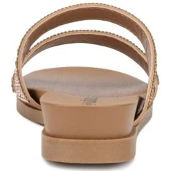 OLIVIA MILLER Women's Juliette Slip-On Flat Sandals -Fam By Style 2082921 105 alt4