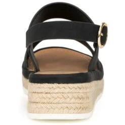 OLIVIA MILLER Women's Double-Strap Slingback Sandals -Fam By Style 2082925 001 alt4