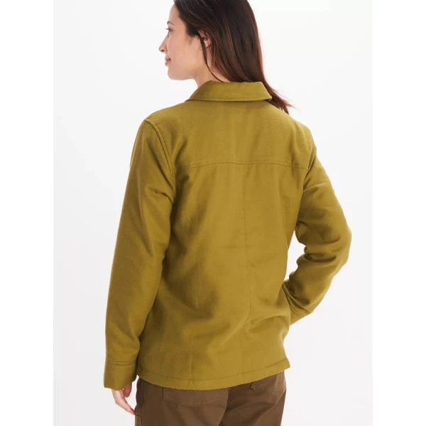 MARMOT Women's Ridgefield Heavyweight Sherpa-Lined Flannel Jacket 2 MARMOT Women's Ridgefield Heavyweight Sherpa-Lined Flannel Jacket - Image 2