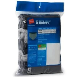 HANES Boys' Ultimate Briefs W/ ComfortSoft Waistband, 5-Pack 5 HANES Boys' Ultimate Briefs W/ ComfortSoft Waistband, 5-Pack -Fam By Style 2084124 901 alt2