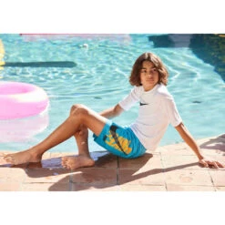 NIKE Boys' 7" Volley Shorts 11 NIKE Boys' 7" Volley Shorts -Fam By Style 2084439 408 alt5