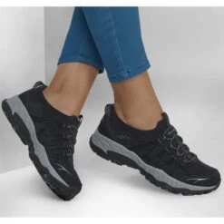 SKECHERS Women's Grand Peak - Trail Bound Hiking Shoes -Fam By Style 2084609 001 alt4